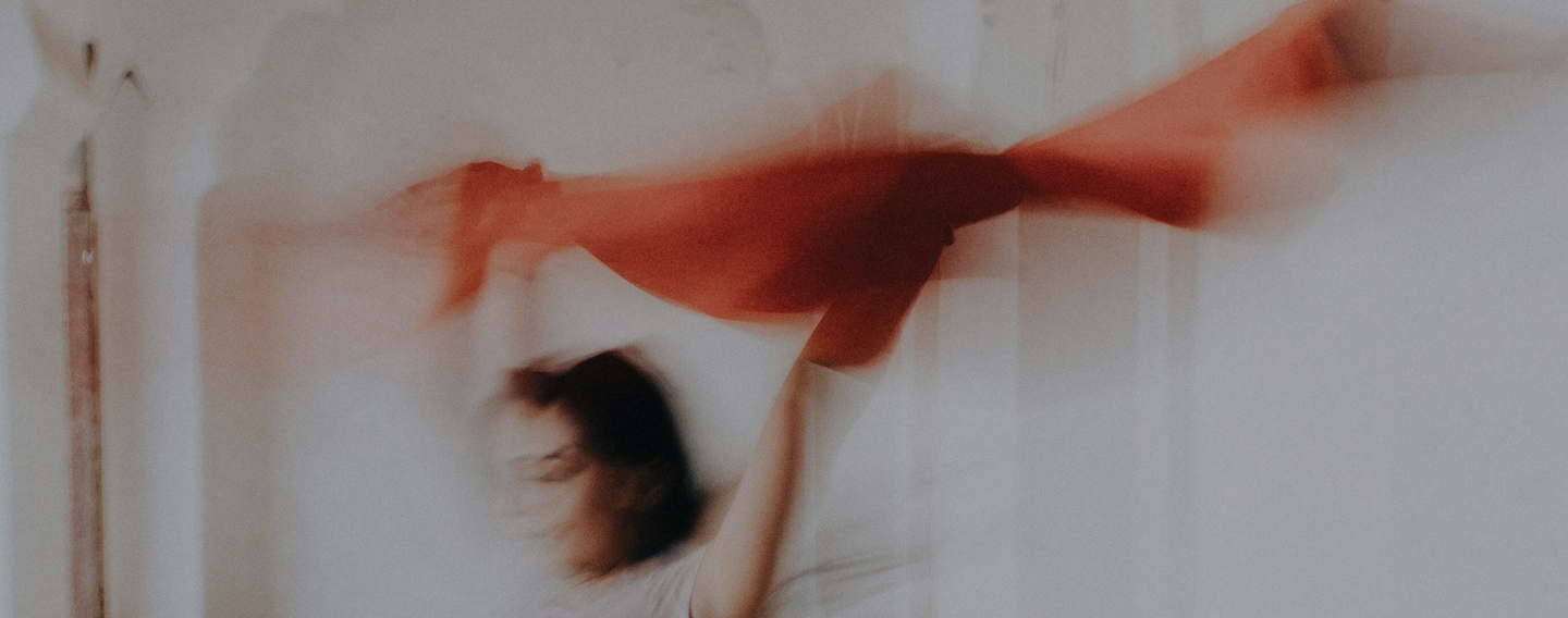 Background image showing abstract movement