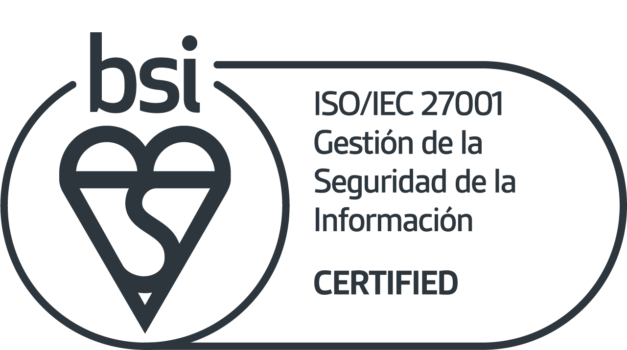 BSI/IEC 27001 Gestion de la seguridad de la información: Certified